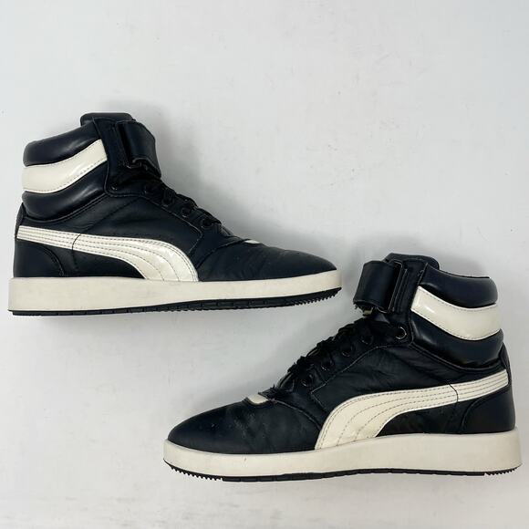 Puma Leather Sky Point Mid Pointed Toe Sneakers Womens Size 6.5 - Picture 9 of 9